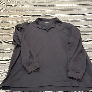 Mens L long sleeve polo Walter Hagen